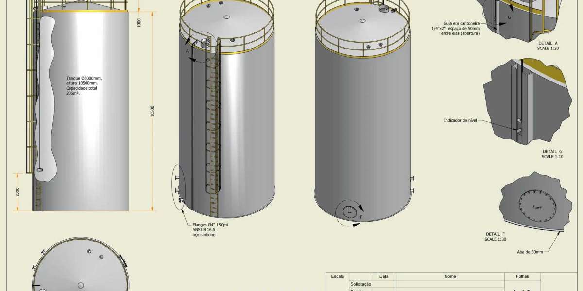 20,000 Litre Steel Water Tank