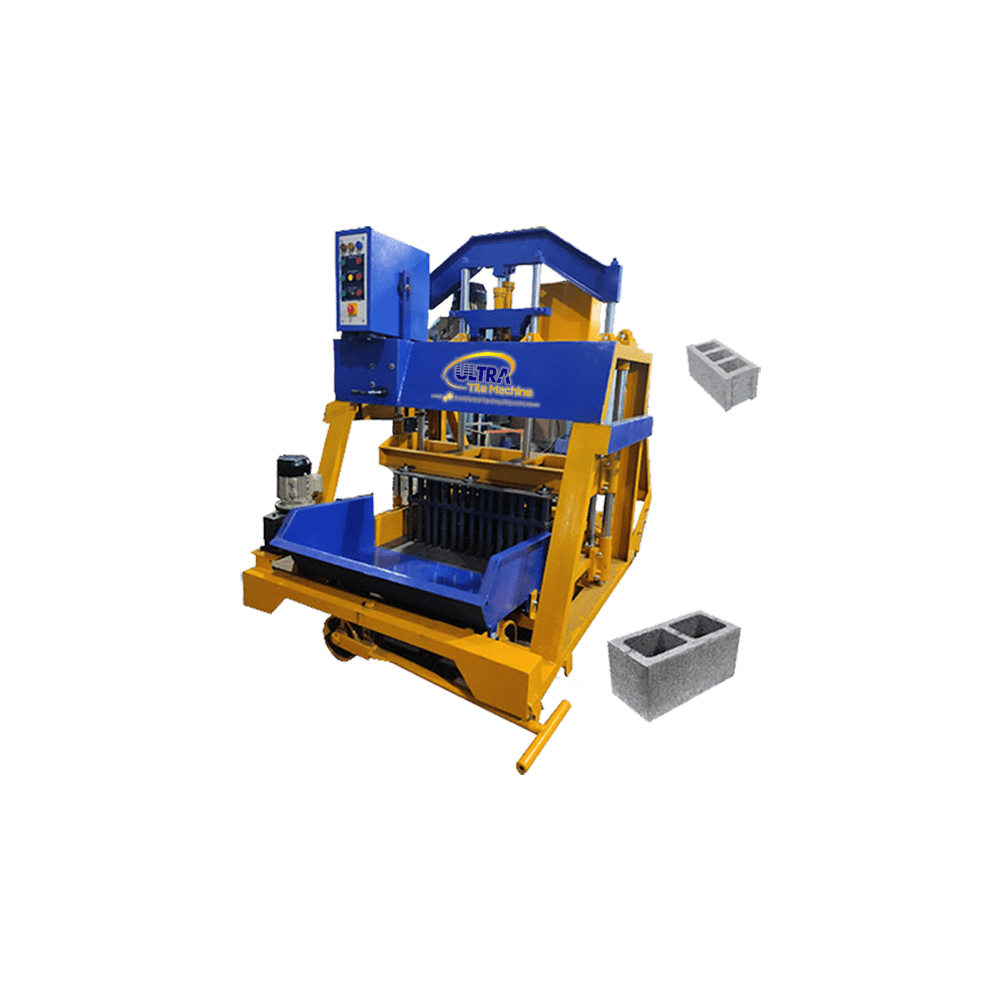 Concrete Block & Brick Making Machine in Noida | Ultra tile Machine