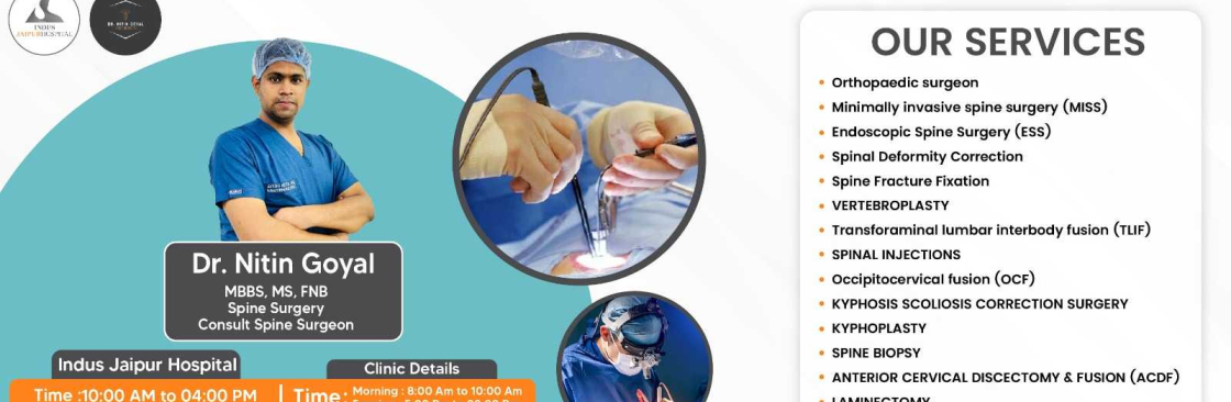 Dr Nitin Goyal Spine surgeon in Jaipur Cover Image