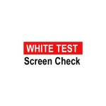 White Test Screen Check Profile Picture