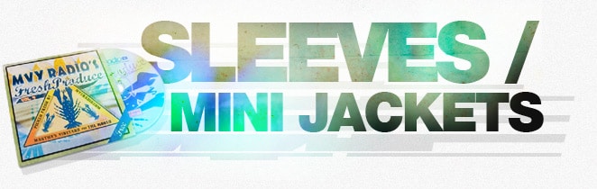 CD, Eco jackets, Eco Wallets, Min jackets, CD Duplication, Short Run