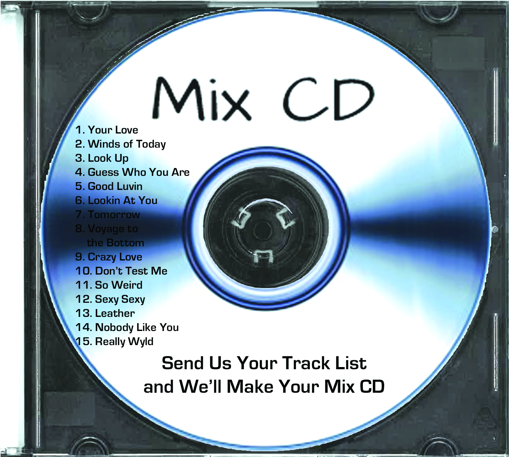 Mix CD, Custom CD, Personalized CD, Mixtape CD, CD,