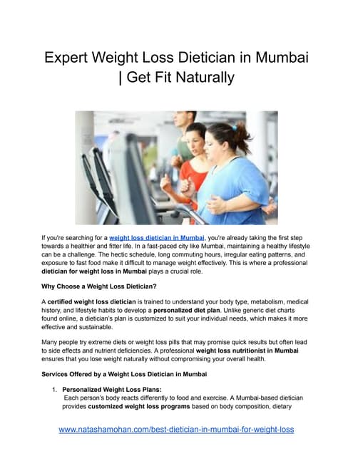 Expert Weight Loss Dietician in Mumbai _ Get Fit Naturally.pdf